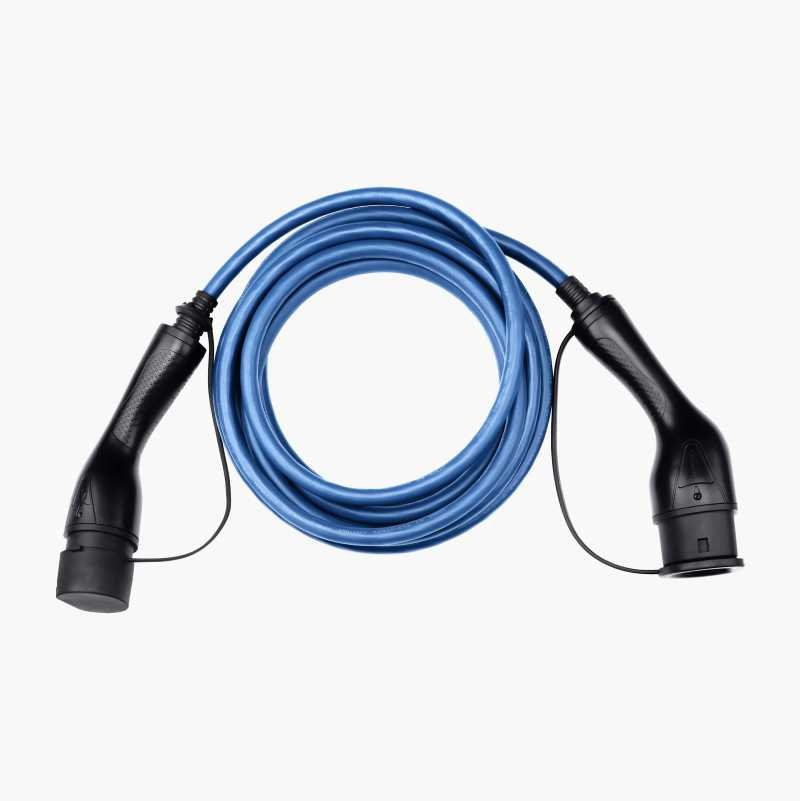 Biltema Ladekabel Type 2 3-fase, 16/20 A, 8 m